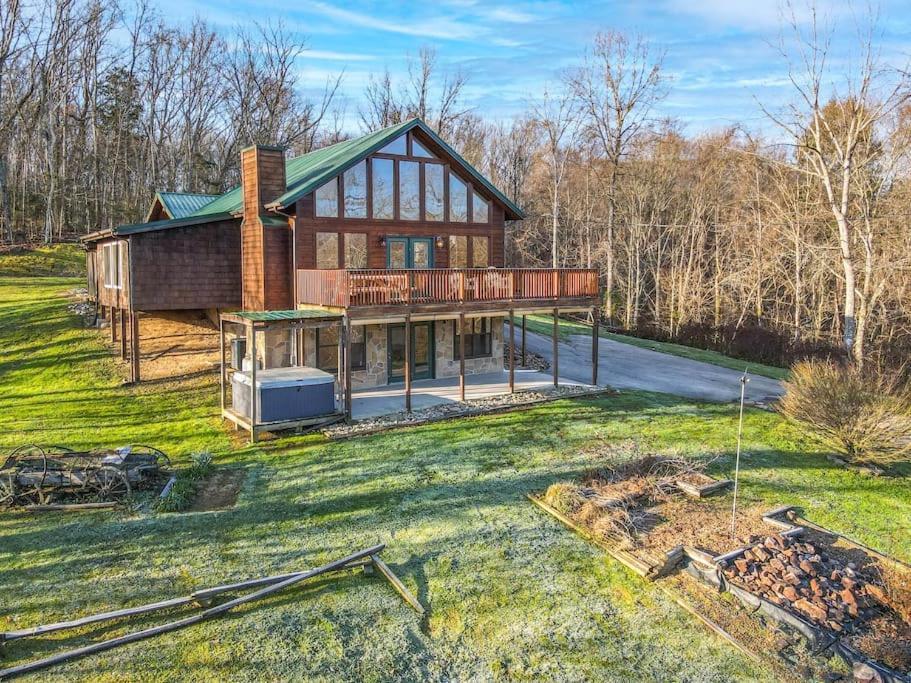Dog Friendly! Views! Hot Tub! Close To Pf! Gsmnp Sevierville Exterior photo